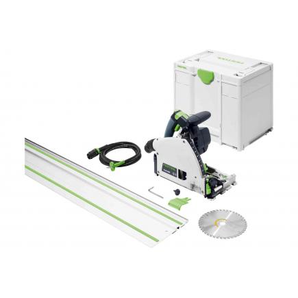 Festool TS 60 KEBQ-Plus-FS plunge saw + guide rail 1400mm