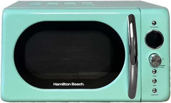 Hamilton Beach 20L Retro Mint Microwave