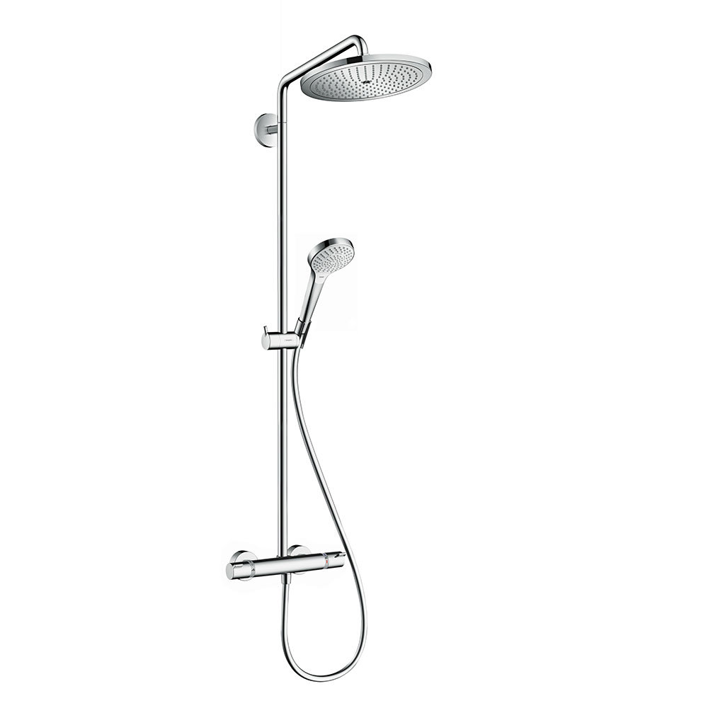 hansgrohe Croma Select S Showerpipe 280 Thermostatic Shower Mixer