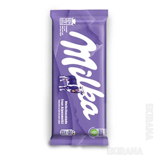 Milka Alpine Milk Chocolate, 100g