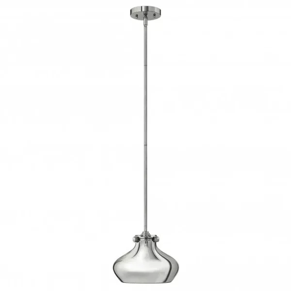 Hinkley Congress 1 Light Pendant Light in Chrome