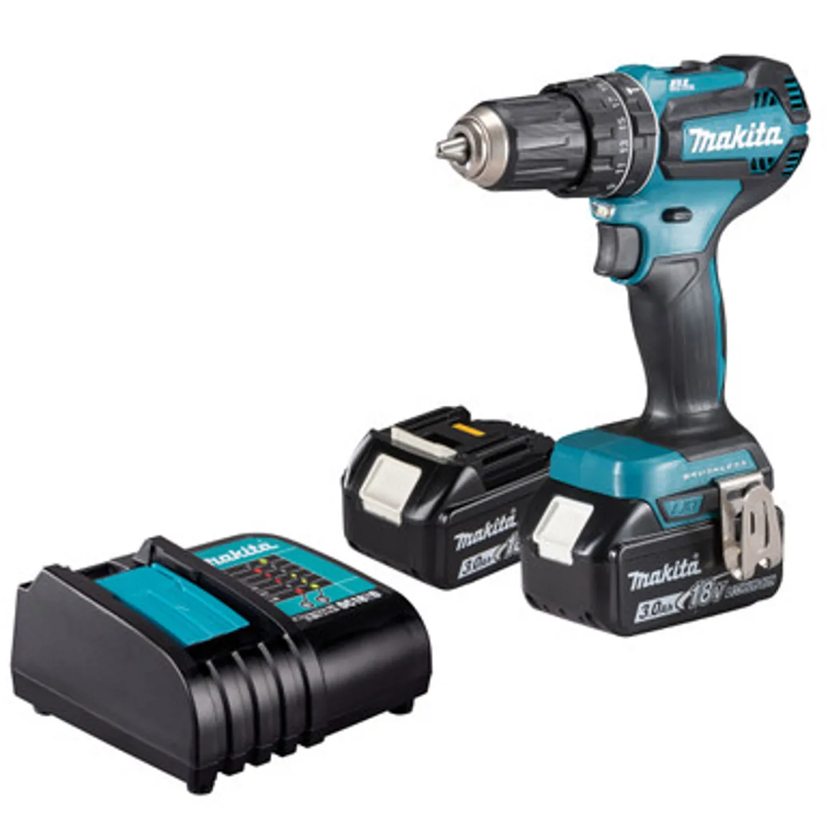 Makita DHP487SF 18V Cordless Brushless Combi Drill - 1 x 3.0Ah