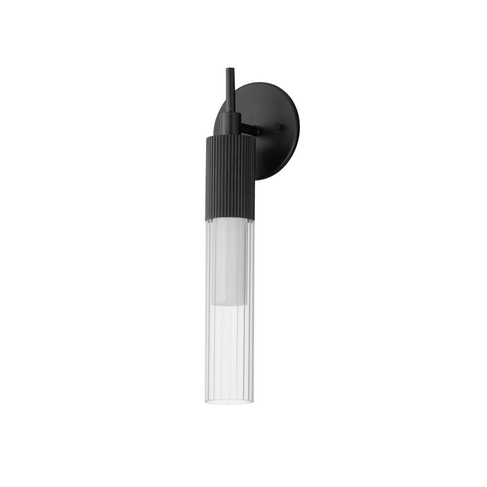 Reeds LED 5 inch Black ADA Wall Sconce Wall Light