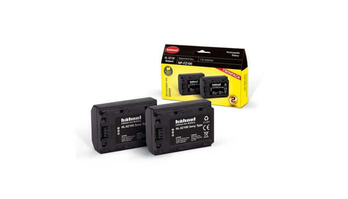 Hahnel HL-XZ100 Ultra - Sony NP-FZ100 Twin Pack