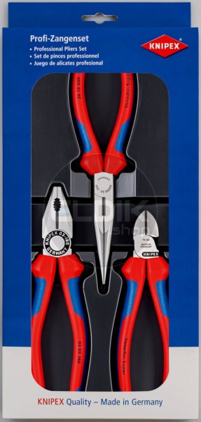 Montage tangen set 3 delig - KNIPEX 00 20 11