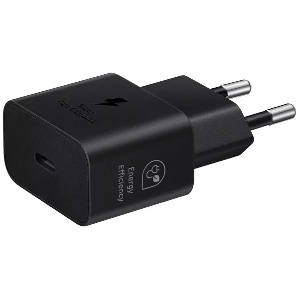 Samsung oplader USB-C PD 25W – zwart