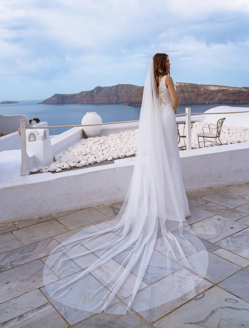 Wedding veil F-063