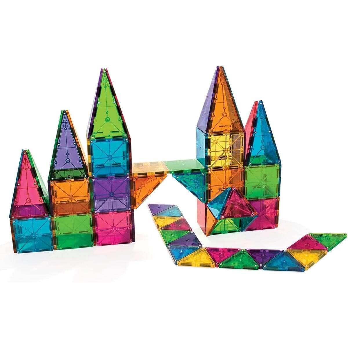 MAGNA-TILES® Clear Colors - 100pcs