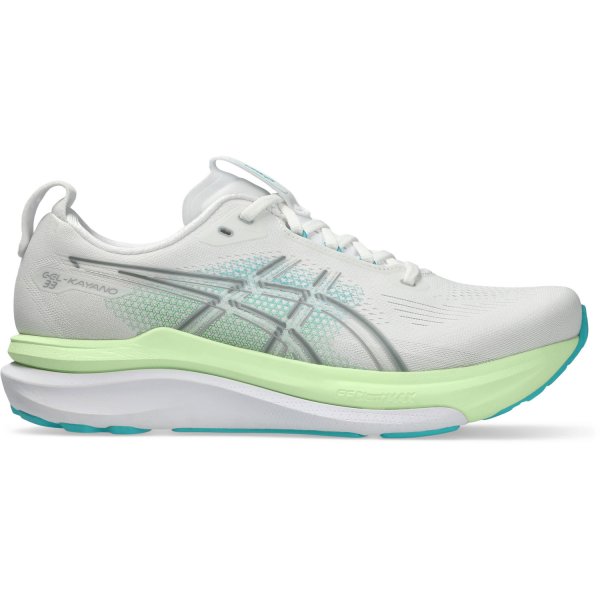 Asics Gel Kayano 33 + Gratis Performance sokken wit Heren - premium support hardloopschoen