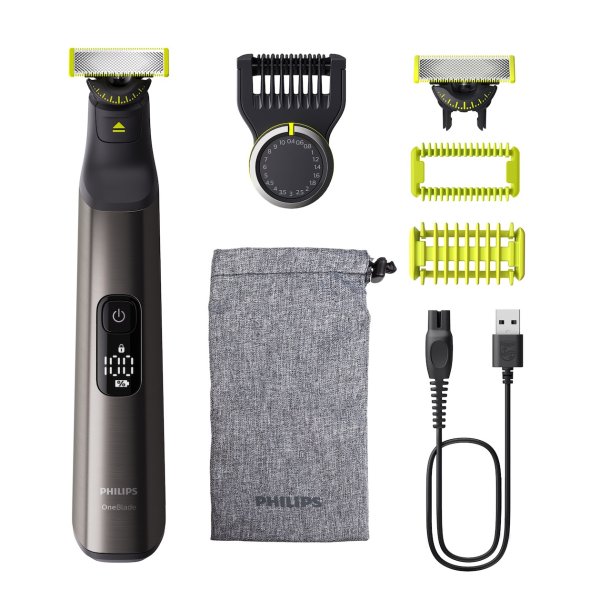 Philips OneBlade Pro 360 Face & Body QP6552/15 - trimmer, scheerapparaat en styler