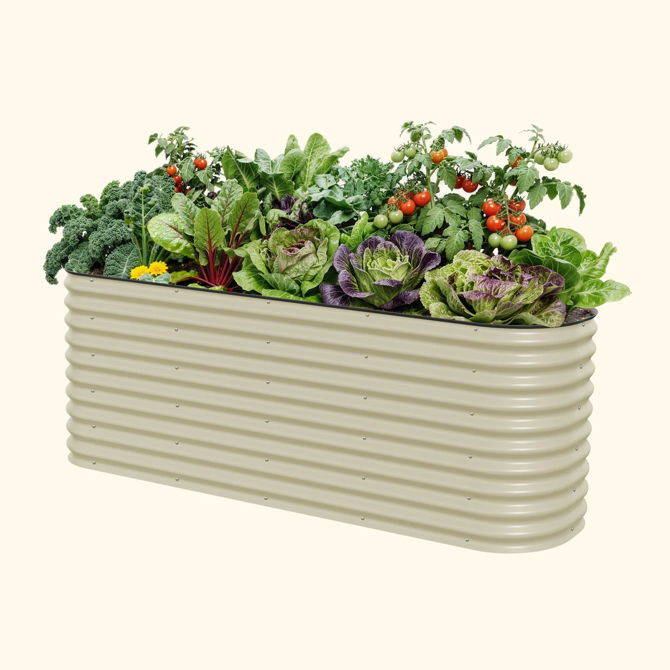 Vego Garden® 32" Extra Tall Classic 9 In 1 Modular Metal Raised Garden Bed Kit