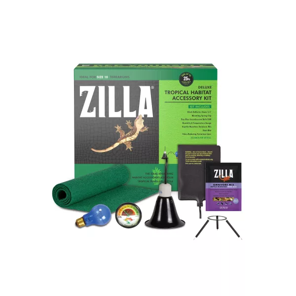 Zilla Tropical Habitat Accessory Kit