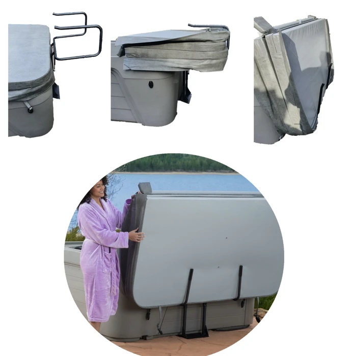 Hot Tub Cover Lifter – Bottom Mounted