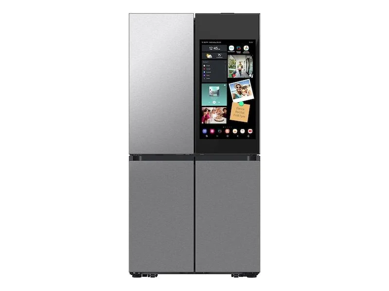 Samsung 29 Cu. Ft. Bespoke 4-Door Flex Refrigerator with AI Family Hub+ and AI Vision Inside 36-Inch Wide in Fingerprint Resistant Stainless Steel