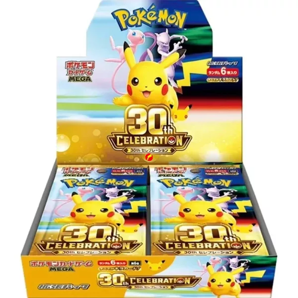 Pokemon 30th Anniversary Celebration Booster Box – Japanese M6A [JP]