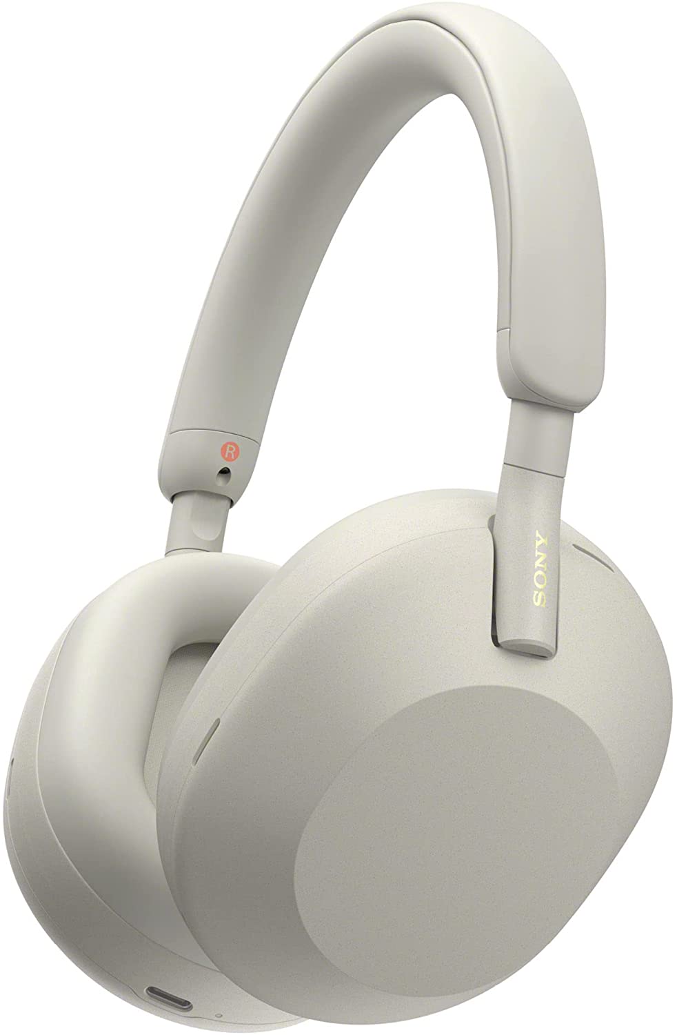 Sony WH-1000XM5 Over-ear Bluetooth® wireless noise-canceling headphones (Silver)