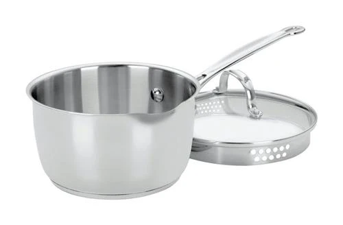 Cuisinart Chef's Classic™ Stainless Steel 2-Qt. Pour Saucepan with Lid