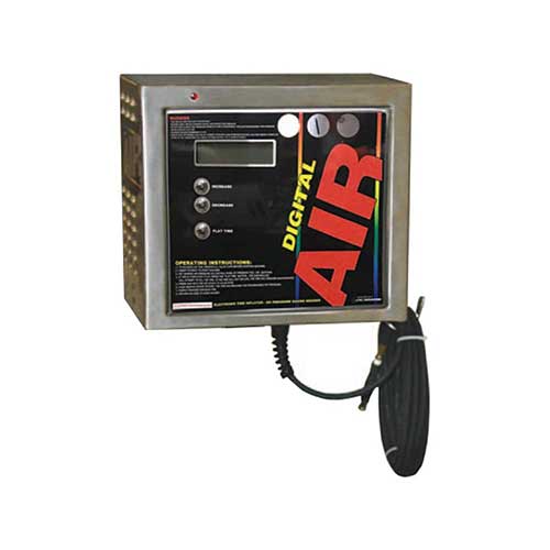 Commercial Digital Tire Inflator - Free, Coin or Card