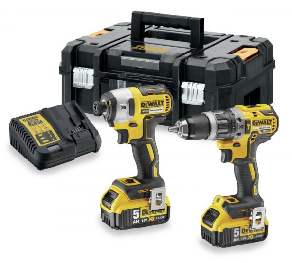 DeWALT DCK266P2T XR Brushless Twin Pack 18V 2 x 5.0Ah