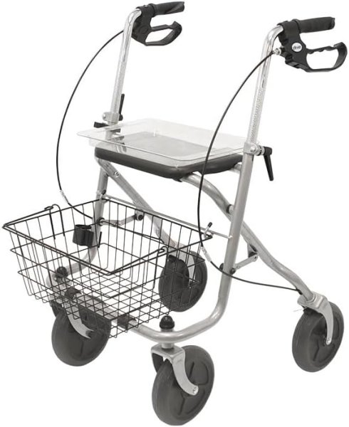 Rollator Rick 8.3 kg, for indoor and outdoor use, Drive Migo 2G