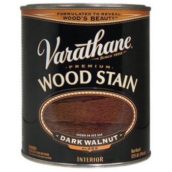 Varathane Wood Stain, Dark Walnut, Translucent, 1 qt.