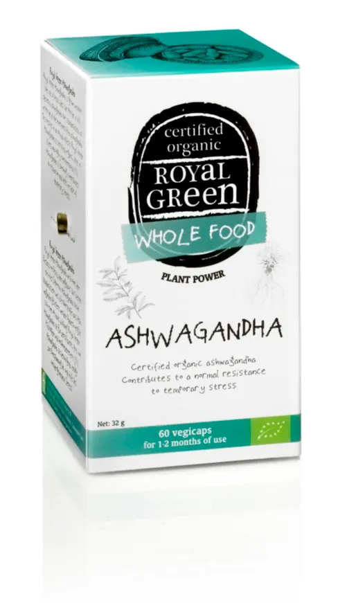 Royal Green Ashwagandha Bio - 60 capsules