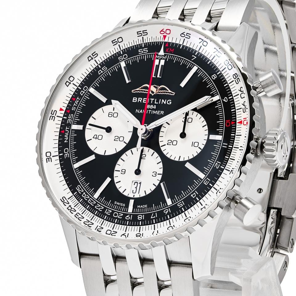 Breitling Navitimer B01 Chronograph 46 Stainless Steel Watch