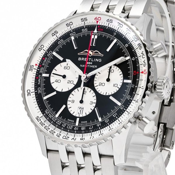 Breitling Navitimer B01 Chronograph 46 Stainless Steel Watch