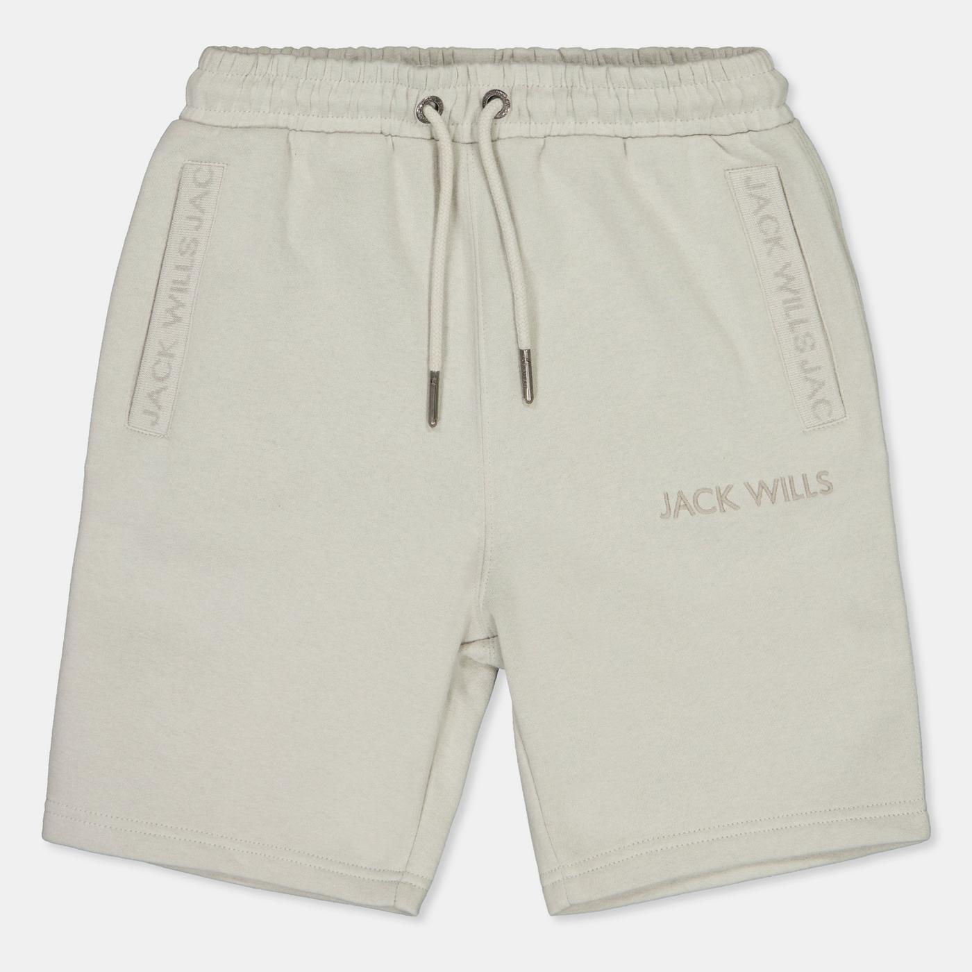 Jack Wills Kids' Fleece Jacquard Jogger Shorts