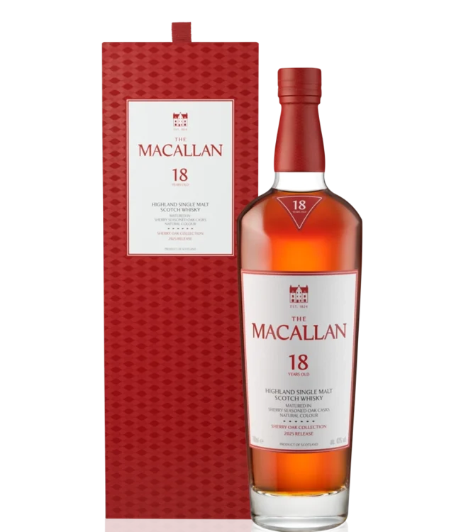 The Macallan Sherry Oak 18 Years 2025