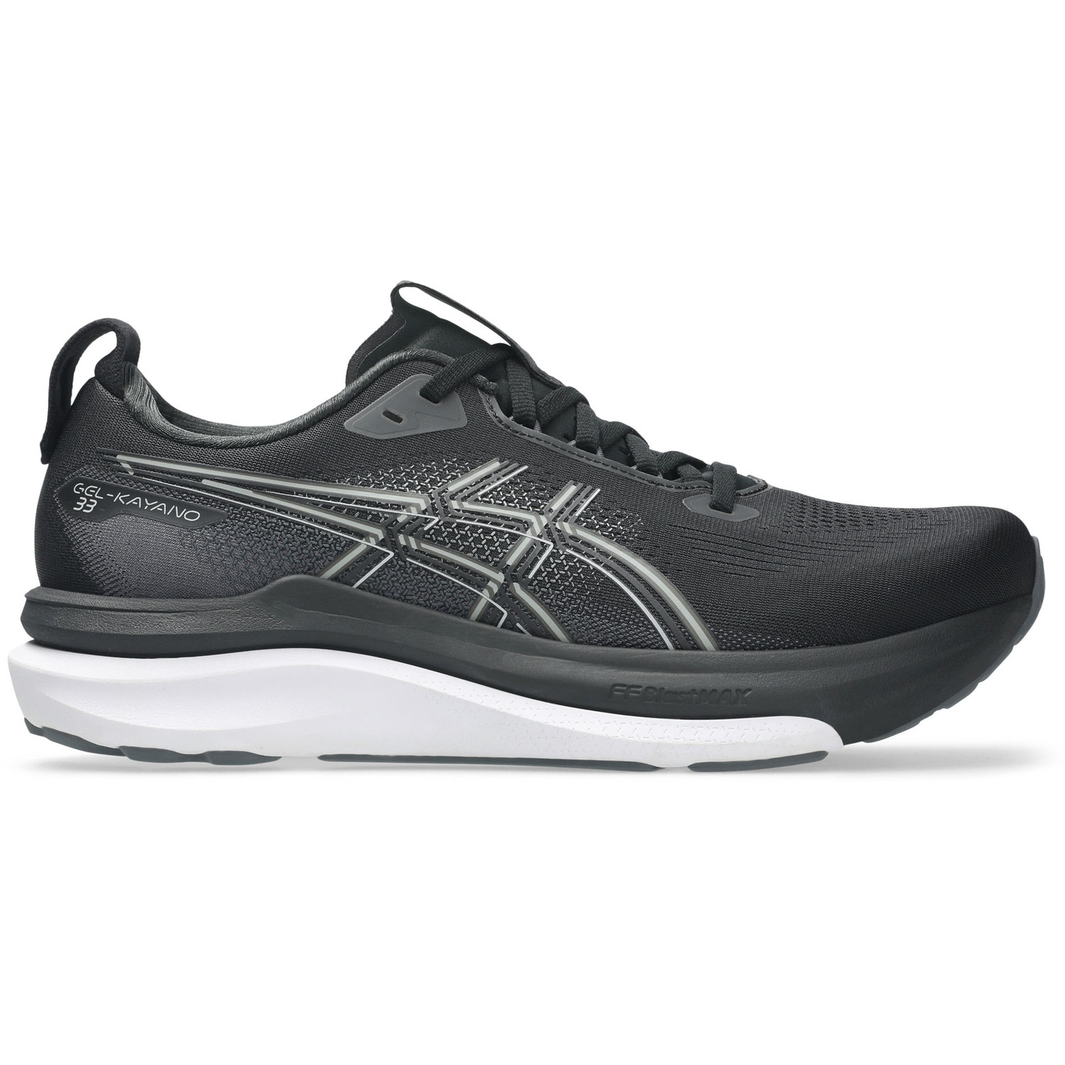 Asics Gel Kayano 33 + Gratis Performance sokken wit Heren - premium support hardloopschoen