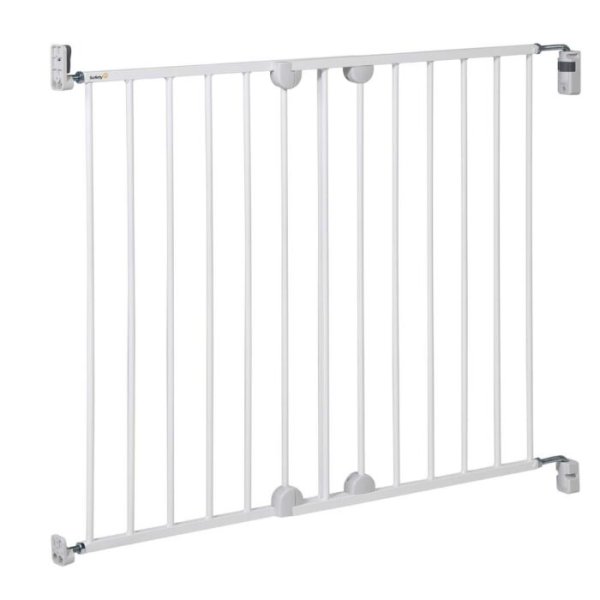 Safety 1st Wall Fixing Extending Metal White Gate
