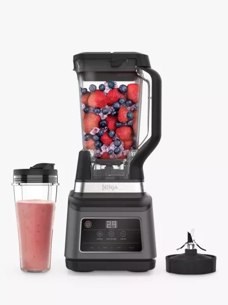 NINJA 2-in-1 BN750UK Blender - Black & Silver