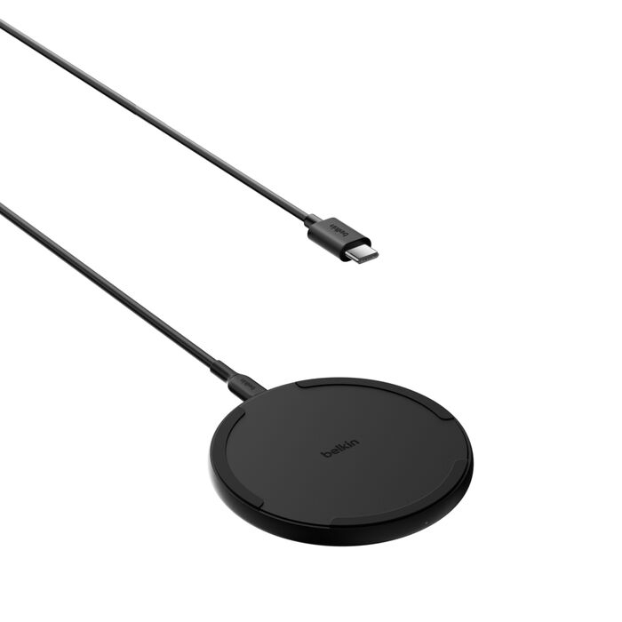Belkin BoostCharge 15W Wireless Charging Pad - Black - WIA012HQBK