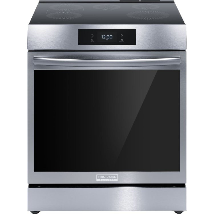 Frigidaire Gallery® 30" Stainless Steel Slide-In Induction Range