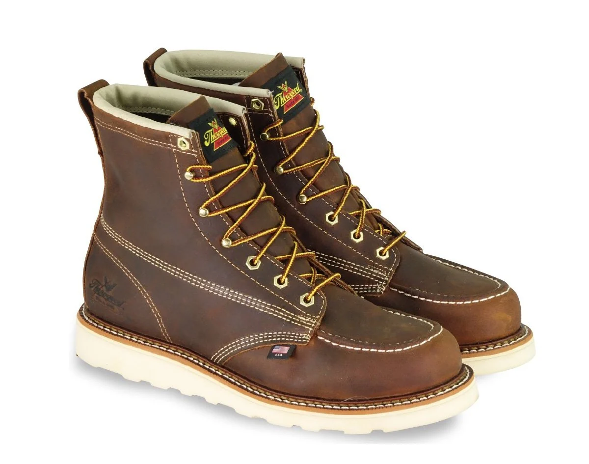Thorogood American Heritage 6" Moc Toe Work Boots for Men