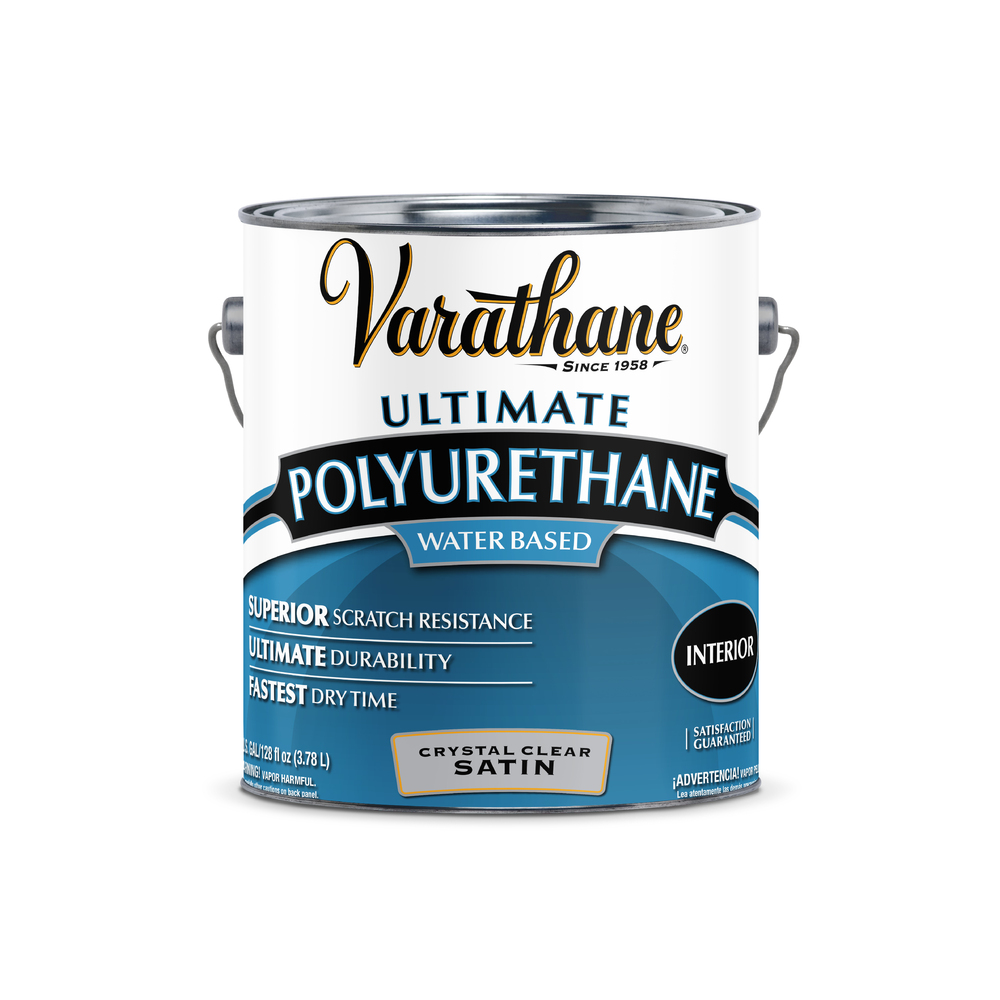Polyurethane, Clear, Satin, 1 gal.