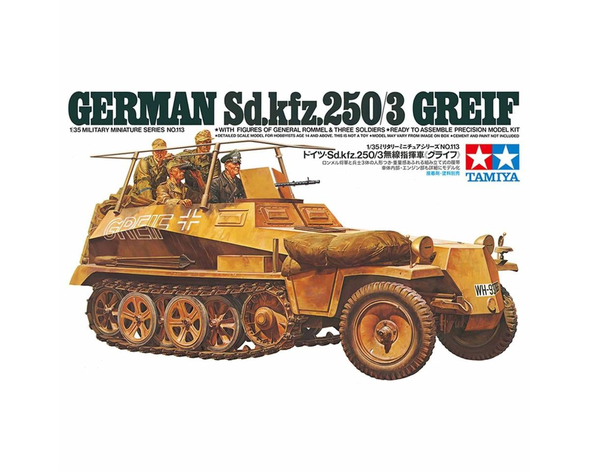 Tamiya 1/35 German Sd.kfz.250/3 Greif Model Kit, LIMITED EDITION