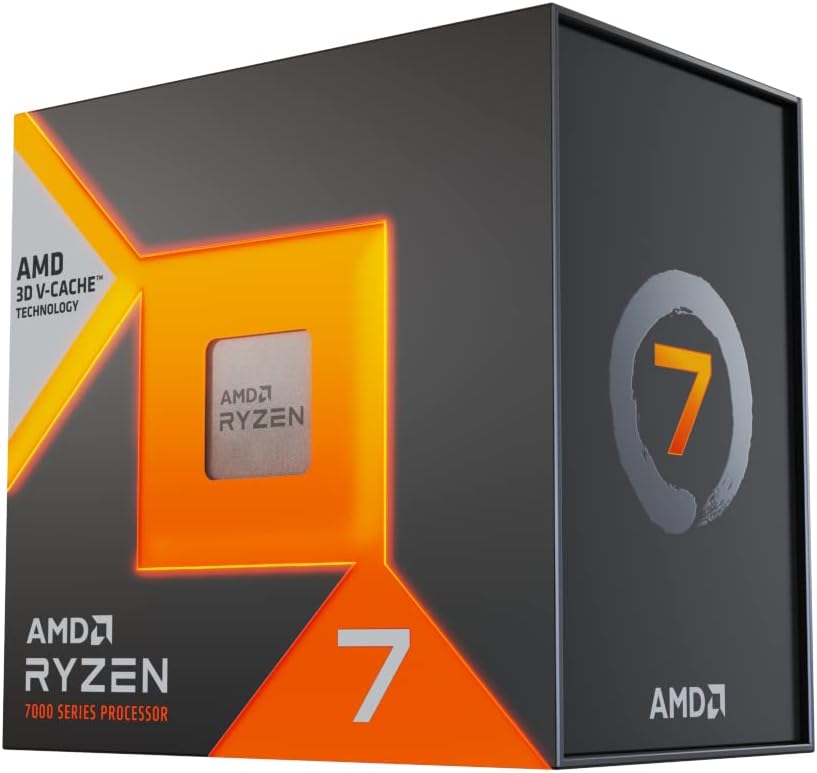 AMD Ryzen 7 7800X3D 8 Core AM5 Zen4 3D V-Cache PCIe 5.0 CPU/Processor