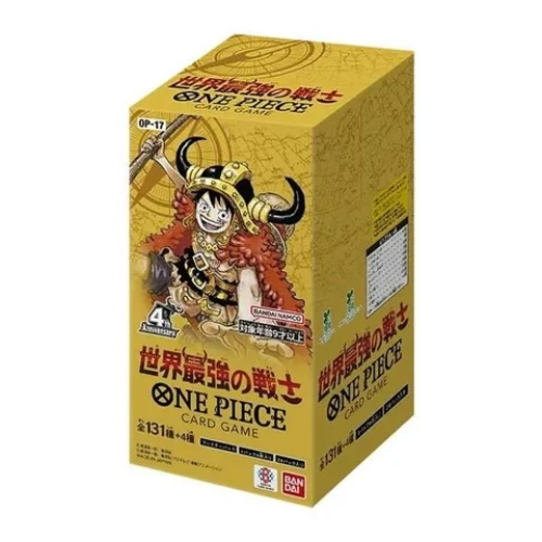 OP-17 One Piece: The World's Strongest Warriors Japanese Booster Box