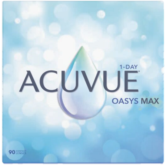 ACUVUE® OASYS MAX 1-Day, 90 pack