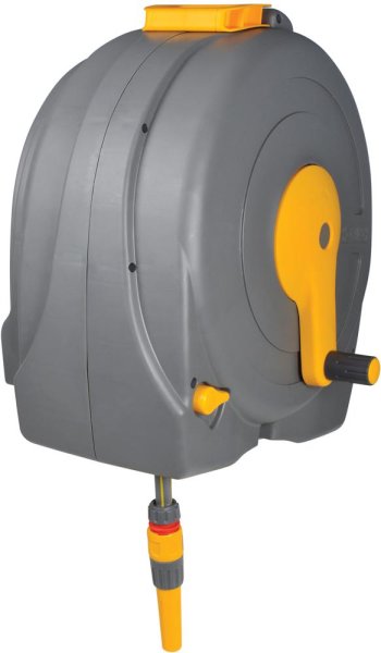 Hozelock Wall Mounted Fast Reel Hose Pipe - 40m