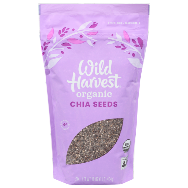 Wild Harvest Chia Seeds, Organic
