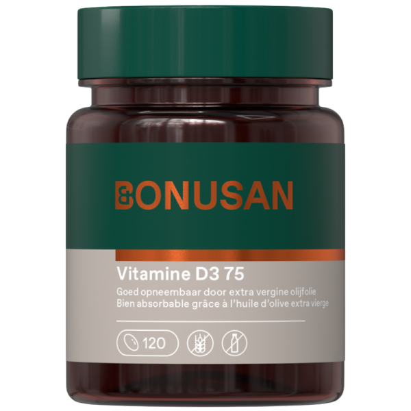 Bonusan Vitamine D3 75mcg Capsules 120SG