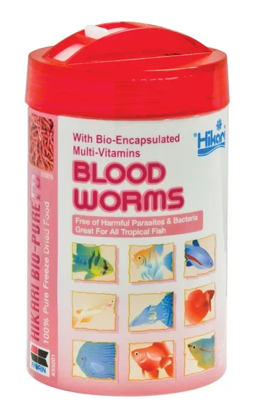 Hikari Bio-Pure Freeze-Dried Blood Worms, 0.42 oz