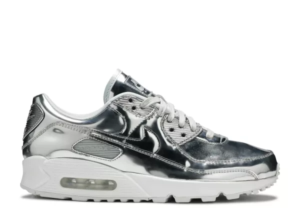 Nike Air Max 90 Metallic Silver (2020/2025) (Women's)
