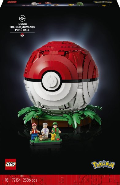 LEGO Pokémon - Pokéball met Trainer scènes - 72154