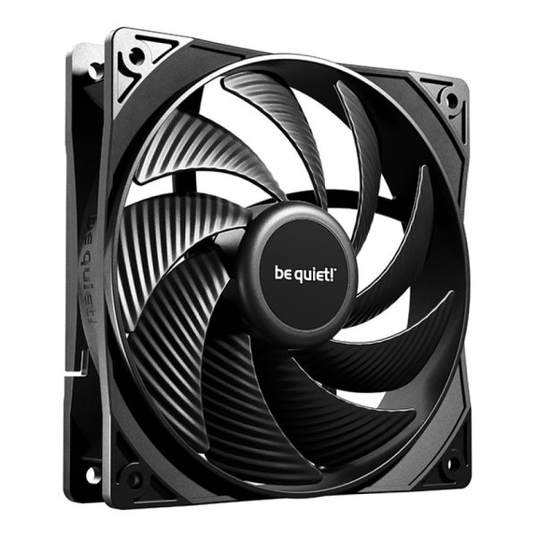 Be Quiet! PURE WINGS 3 120mm PWM High-Speed Case Fan, Rifle Bearing, Newly Designed Fan Blades And Re-Arranged Angle For Extraordinary Air Pressure, 3 Years Warranty