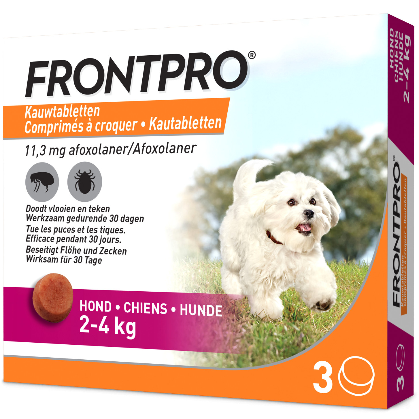 FRONTPRO Kauwtabletten Hond