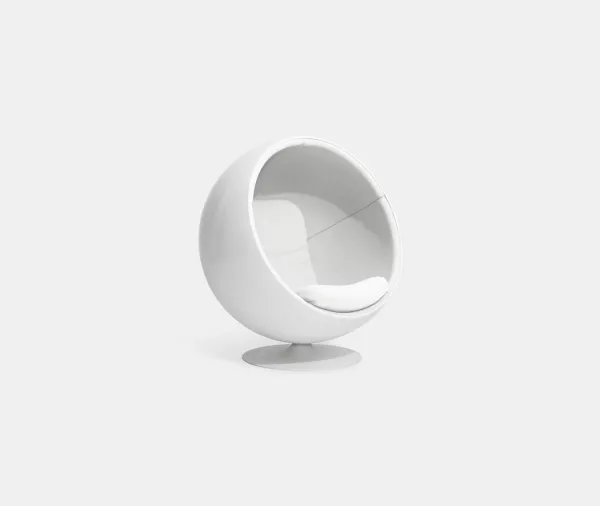 Eero Aarnio Originals Ball Chair, white - black